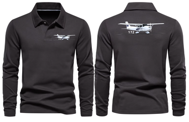 CESSNA 172 LONG SLEEVE POLO